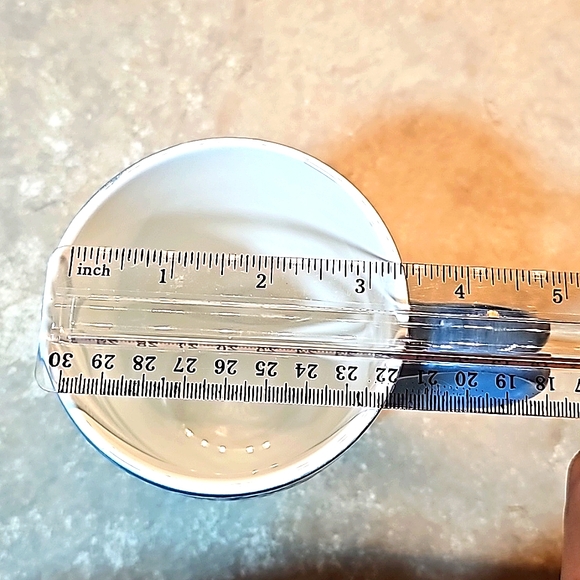 Mandala Blue & White Etched Mug - Picture 4 of 5